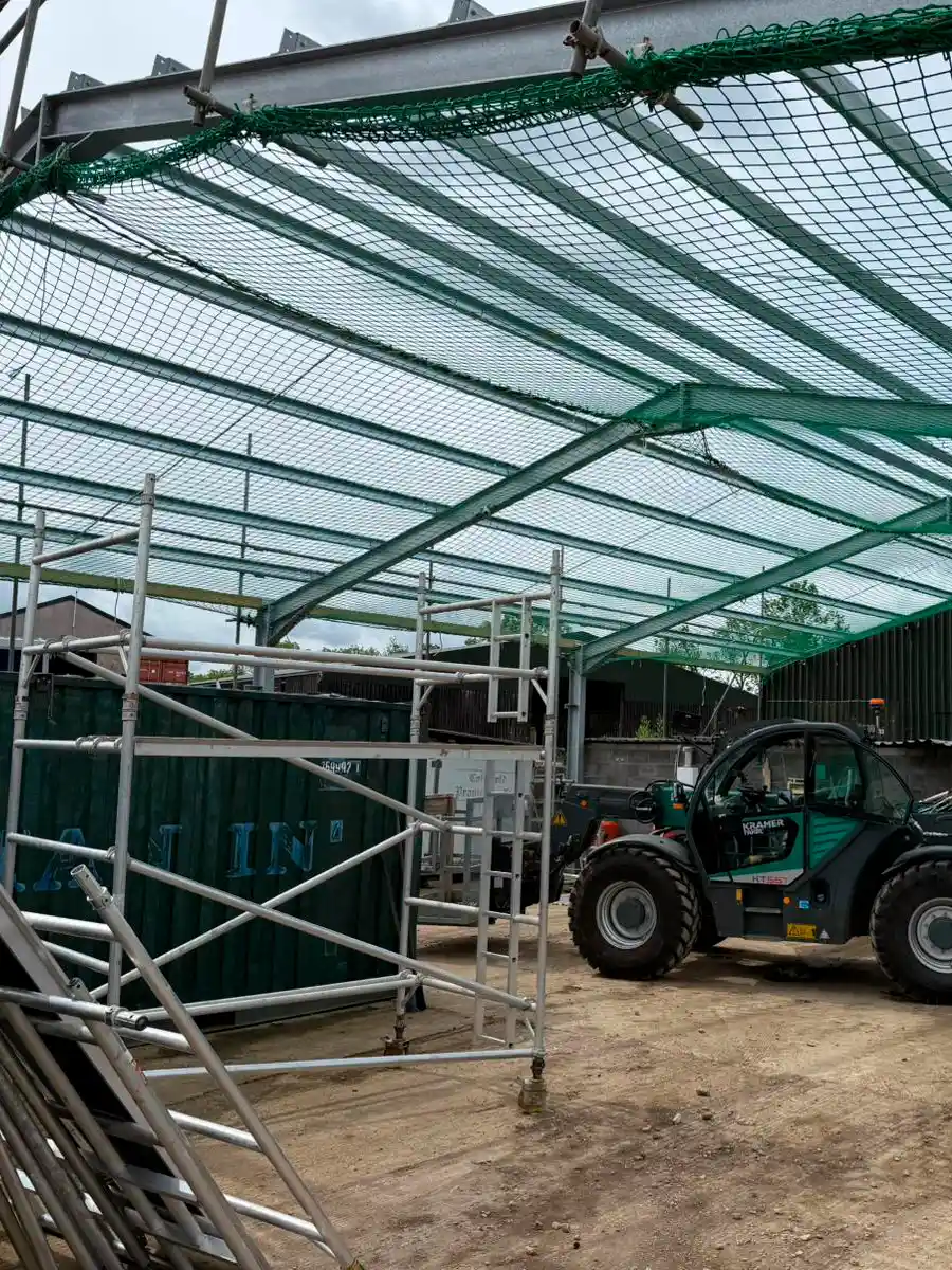 Scaffold Safety Netting Throughout The Midlands Area